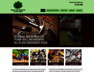 greentreehardware.com screenshot