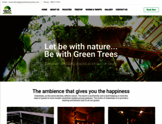 greentreesmunnar.com screenshot