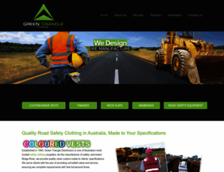 greentriangledistributors.com.au screenshot