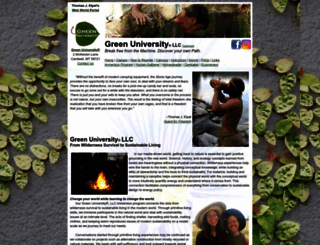 greenuniversity.com screenshot