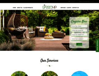 greenupgardens.com screenshot