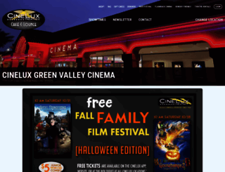 greenvalleycinema.com screenshot