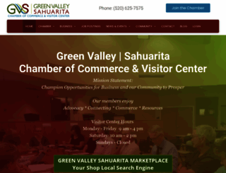 greenvalleysahuarita.com screenshot