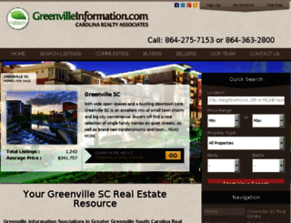 greenvilleinformation.com screenshot