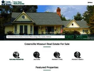 greenvillemorealty.com screenshot