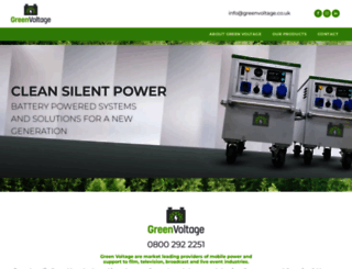 greenvoltage.co.uk screenshot