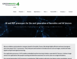 greenwaves-technologies.com screenshot