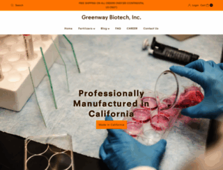 greenwaybiotech.com screenshot