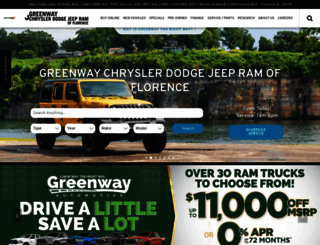greenwaycdjrflorence.com screenshot