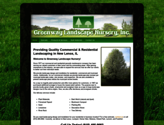 greenwaylandscapenursery.com screenshot