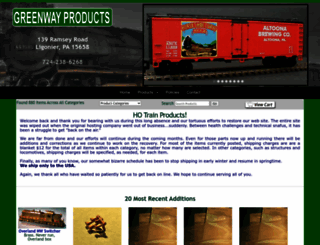greenwayproducts.com screenshot