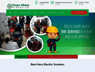 greenwheelevmotors.com screenshot