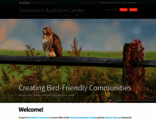 greenwich.audubon.org screenshot