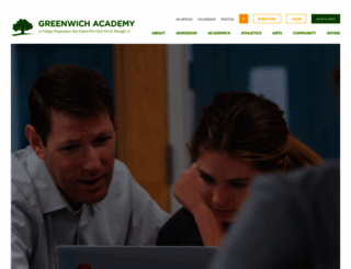 greenwichacademy.org screenshot