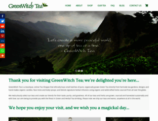 greenwitchtea.com screenshot
