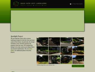 greenwithenvylandscaper.com screenshot