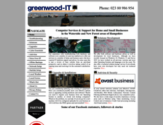 greenwood-it.co.uk screenshot