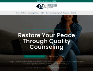 greenwoodcounselingcenter.com screenshot