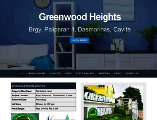 greenwoodheightsdasmarinas.com screenshot