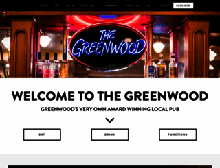 greenwoodhotel.com.au screenshot