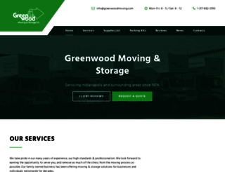 greenwoodmoving.com screenshot
