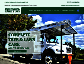 greenwoodtreeandlawn.com screenshot