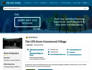 greenwoodvillage-co-2727.theupsstorelocal.com screenshot