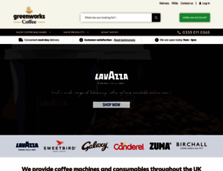 greenworkscoffee.co.uk screenshot