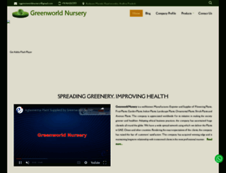 greenworldnursery.net.in screenshot