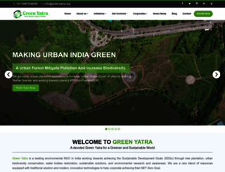 greenyatra.org screenshot