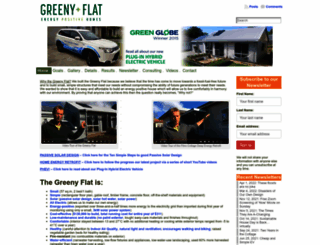 greenyflat.com.au screenshot