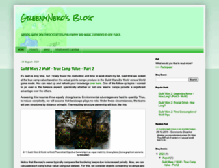 greenyneko.com screenshot