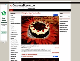 greetingsbuddy.com screenshot