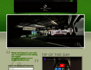 greggandjoegolf.com screenshot