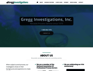 gregginvestigations.com screenshot