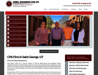 gregjohnsoncpa.com screenshot