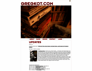 gregkot.com screenshot