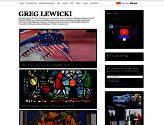 greglewicki.wordpress.com screenshot