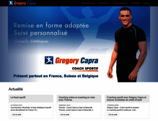 gregory-capra.com screenshot