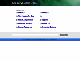gregorykloehn.com screenshot
