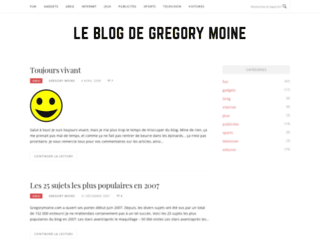 gregorymoine.com screenshot