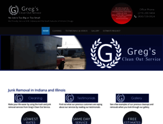 gregscleanoutservice.net screenshot