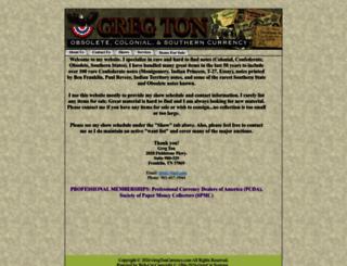 gregtoncurrency.com screenshot