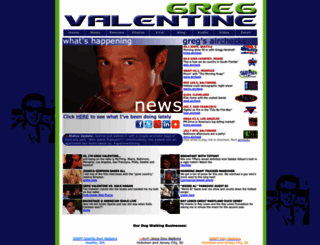 gregvalentine.com screenshot