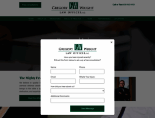 gregwrightlaw.com screenshot