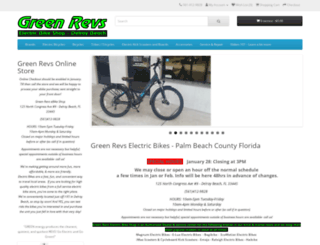 grelectricbikes.com screenshot