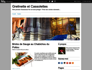 grelinettecassolettes.over-blog.com screenshot