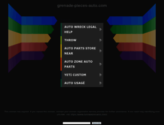 grenade-pieces-auto.com screenshot