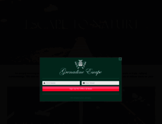 grenadine-escape.com screenshot