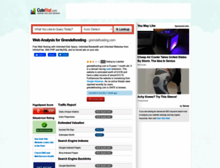 grendelhosting.com.cutestat.com screenshot